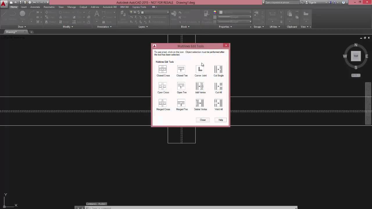 How to create multiline style in autocad for mac